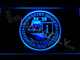 1st Infantry Division Operation Iraqi LED Sign - Blue - TheLedHeroes
