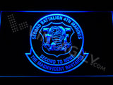 FREE 2nd Battalion 4th Marines LED Sign - Blue - TheLedHeroes