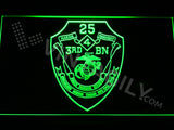FREE 3rd Battalion 25th Marines LED Sign - Green - TheLedHeroes