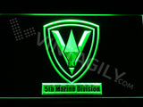 FREE 5th Marine Division LED Sign - Green - TheLedHeroes