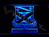 18th Infantry Regiment LED Neon Sign USB - Blue - TheLedHeroes