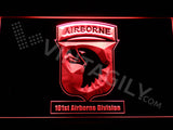 101st Airborne Division LED Sign - Red - TheLedHeroes