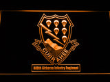 FREE 506th Airborne Infantry Regiment LED Sign - Orange - TheLedHeroes