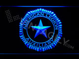 FREE American Legion Auxiliary LED Sign - Blue - TheLedHeroes