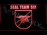 FREE SEAL Team Six 3 LED Sign - Red - TheLedHeroes
