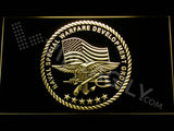 US Naval Special Warfare Development Group LED Sign - Yellow - TheLedHeroes