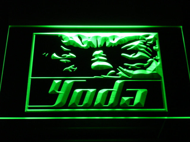 Star Wars Yoda LED Sign - Green - TheLedHeroes