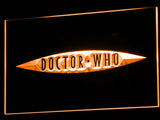 FREE Doctor Who 2 LED Sign - Orange - TheLedHeroes