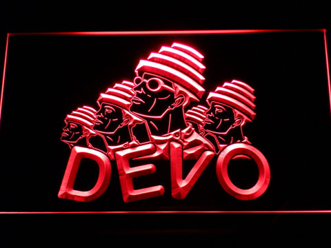 DEVO LED Sign - Red - TheLedHeroes