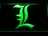 Death Note Notebook LED Sign - Green - TheLedHeroes