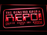 Repo The Genetic Opera LED Sign - Red - TheLedHeroes