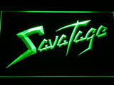Savatage LED Sign - Green - TheLedHeroes