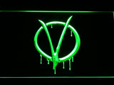 V for Vendetta LED Sign - Green - TheLedHeroes
