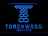 FREE Torchwood Institute LED Sign - Blue - TheLedHeroes