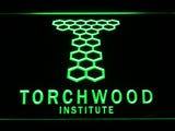 FREE Torchwood Institute LED Sign - Green - TheLedHeroes