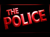 The Police LED Sign - Red - TheLedHeroes