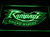FREE Grand Rapids Rampage LED Sign - Green - TheLedHeroes