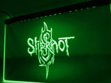 FREE Slipknot Band Logo Rock n Roll LED Sign - Green - TheLedHeroes