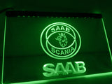FREE SAAB LED Sign - Green - TheLedHeroes
