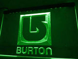 FREE Burton Snowboarding LED Sign - Green - TheLedHeroes