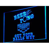 Beer Pong Get Your Balls Wet LED Sign -  - TheLedHeroes