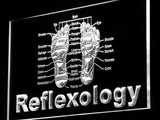 FREE Reflexology Foot Massage LED Sign - White - TheLedHeroes