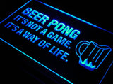 Beer Pong A Way of Life LED Sign - Blue - TheLedHeroes