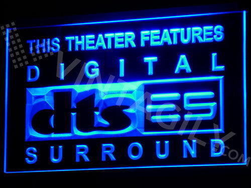 FREE DTS - Digital Surround LED Sign - Blue - TheLedHeroes