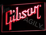 FREE Gibson LED Sign - Red - TheLedHeroes