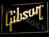 FREE Gibson LED Sign - Yellow - TheLedHeroes