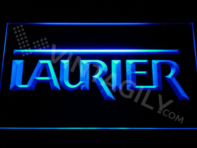FREE Laurier LED Sign - Blue - TheLedHeroes
