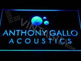 FREE Anthony Gallo Acoustics LED Sign - Blue - TheLedHeroes