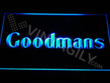 FREE Goodmans LED Sign - Blue - TheLedHeroes