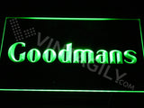 FREE Goodmans LED Sign - Green - TheLedHeroes