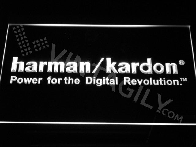 FREE Harman/Kardon LED Sign - White - TheLedHeroes