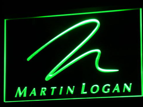 Martin Logan Speaker Audio Home LED Sign -  Blue - TheLedHeroes
