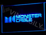 FREE Monster Cable LED Sign - Blue - TheLedHeroes