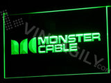 FREE Monster Cable LED Sign - Green - TheLedHeroes