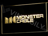 FREE Monster Cable LED Sign - Yellow - TheLedHeroes