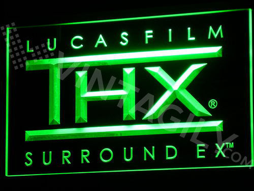 FREE Lucas Film THX Sound LED Sign - Green - TheLedHeroes