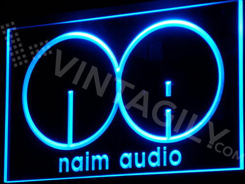 FREE Naim Audio LED Sign - Blue - TheLedHeroes