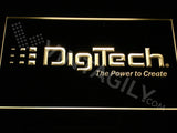 FREE Digitech LED Sign - Yellow - TheLedHeroes