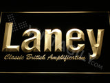FREE Laney Amplification LED Sign - Yellow - TheLedHeroes