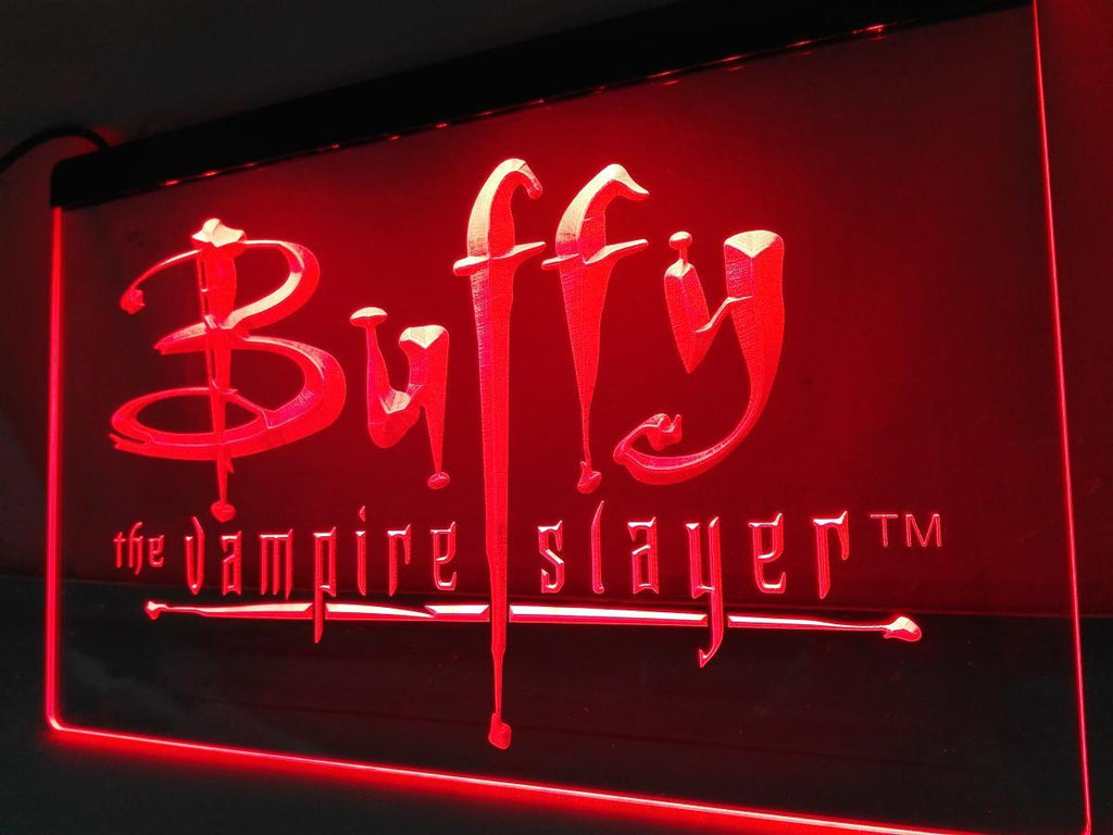 Buffy the Vampire Slayer LED Neon Sign Electrical - Red - TheLedHeroes