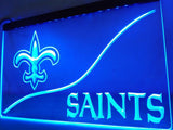 FREE New Orleans Saints (4) LED Sign - Blue - TheLedHeroes