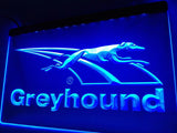 FREE Greyhound Dog LED Sign - Blue - TheLedHeroes