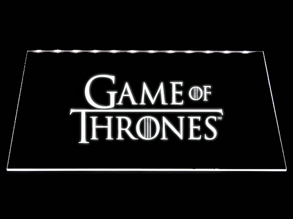 FREE Game Of Thrones LED Sign - White - TheLedHeroes