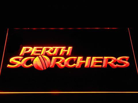 FREE Perth Scorchers LED Sign - Orange - TheLedHeroes