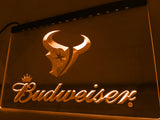 FREE Houston Texans Budweiser LED Sign - Orange - TheLedHeroes