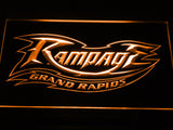 FREE Grand Rapids Rampage LED Sign - Orange - TheLedHeroes